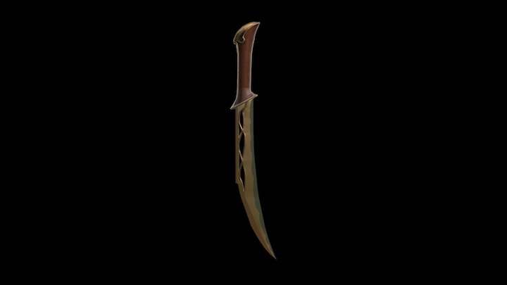 Tauriel's dagger 3D Model