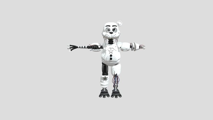 WitheredClassicLefty 3D Model