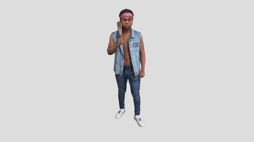 Rebel People In Casual Denim