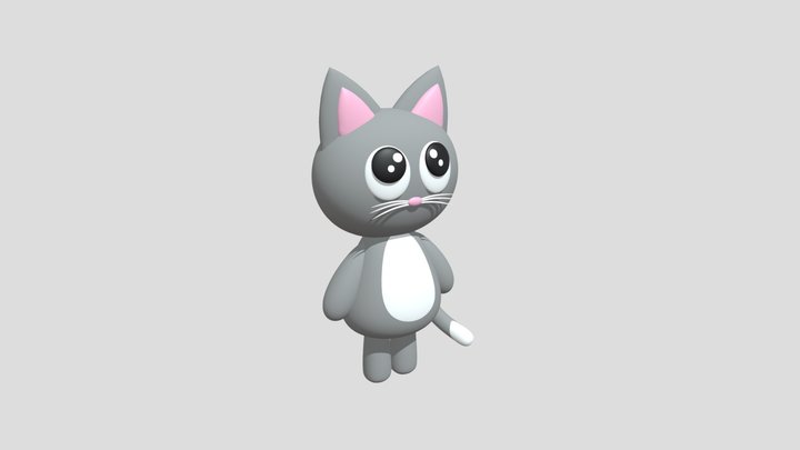 Sweet Kitty 3D Model