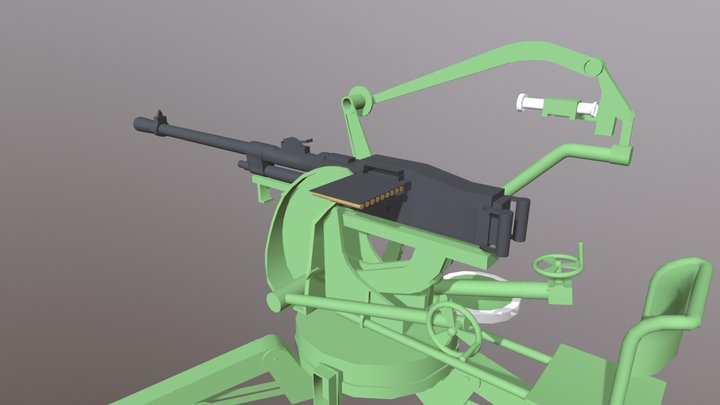 Breda 35 3D Model