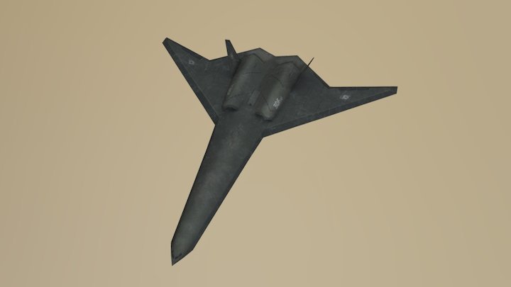 Bomber 3D Model