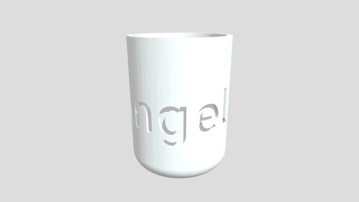 Angela Ortega . 3C. vaso 1 3D Model