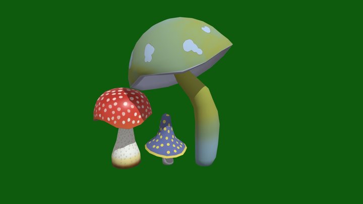 SM_Mushroom 3D Model