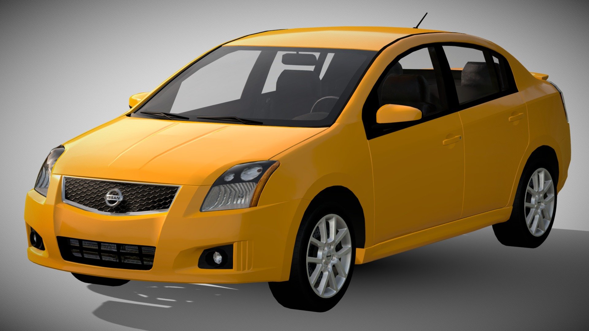 2007 Nissan Sentra SE-R Spec V - Download Free 3D model by Ddiaz Design ...