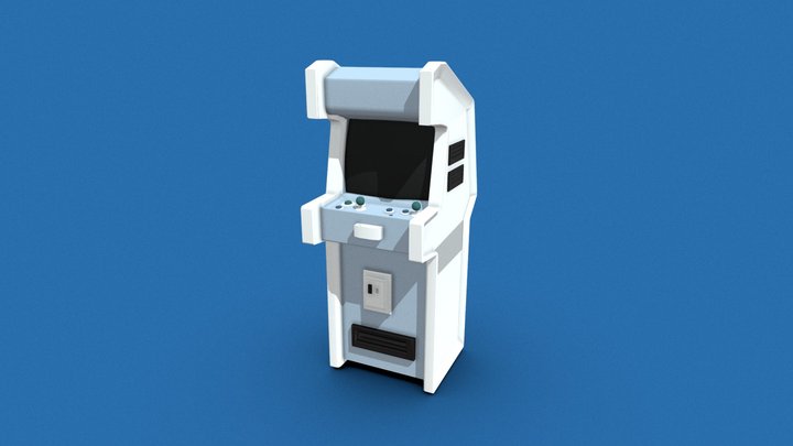 Arcade-Plain Materials 3D Model