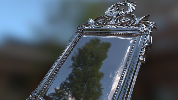 3D scan of antique mirror 3D Model