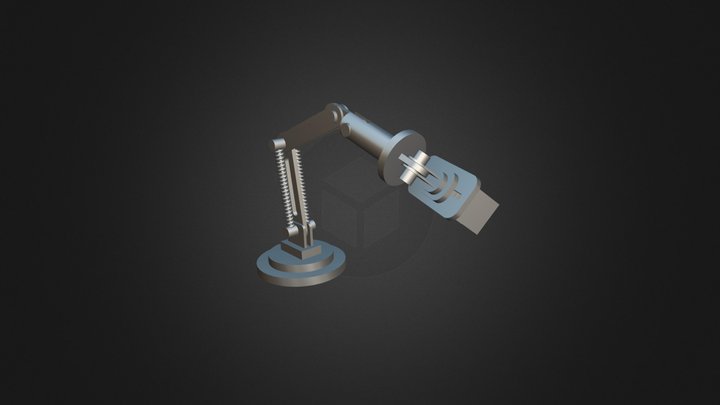 Hydraulic Arm 3D Model