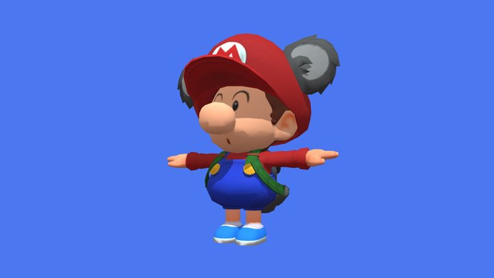 Mario kart tour - Baby Mario (Koala)