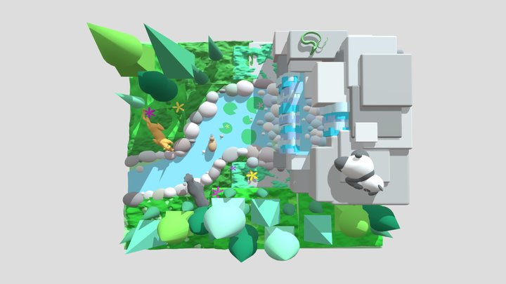 rain forest biome 3D Model