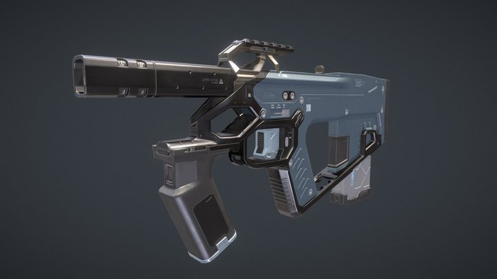 PD84 Bullpup 3D Model