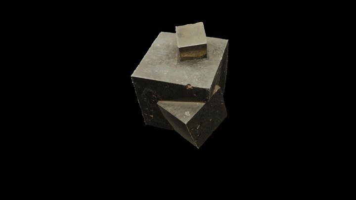 Pirit Pyrite 3D Model