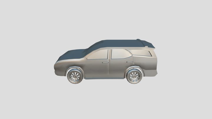 Fortuner Car 3D Model