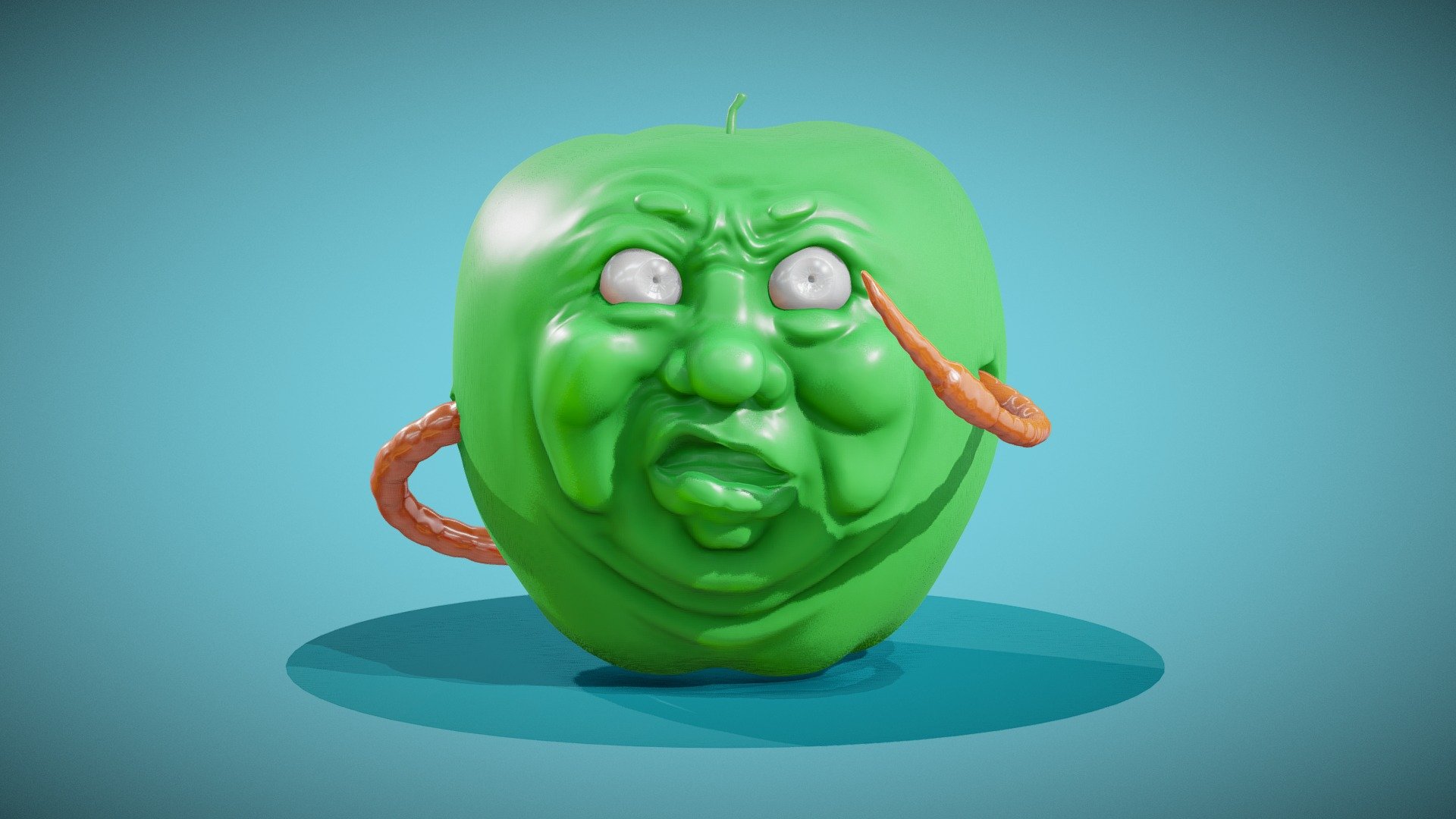 SculptJanuary18 Day 10: Disgust