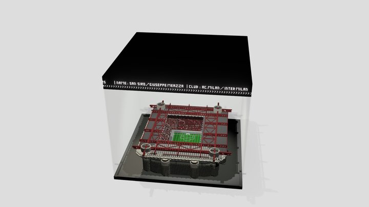 FOOXEL SANSIRO STADIUM all in one package 3D Model