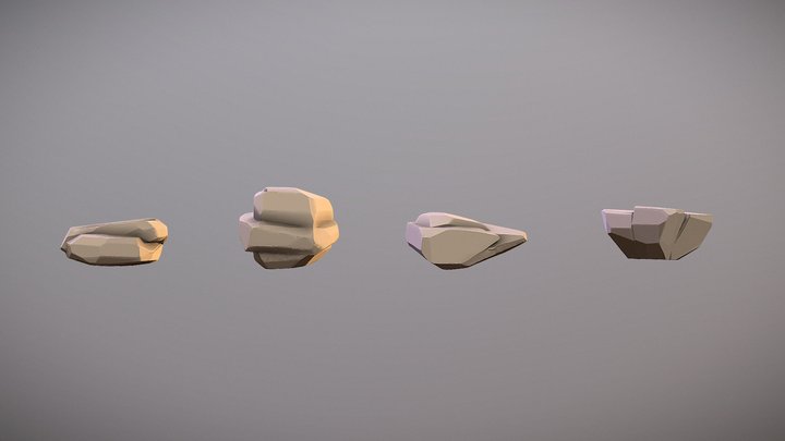 small rocks 3D Model