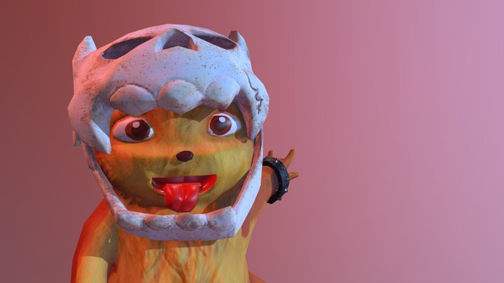 Groovy Model 3D Model