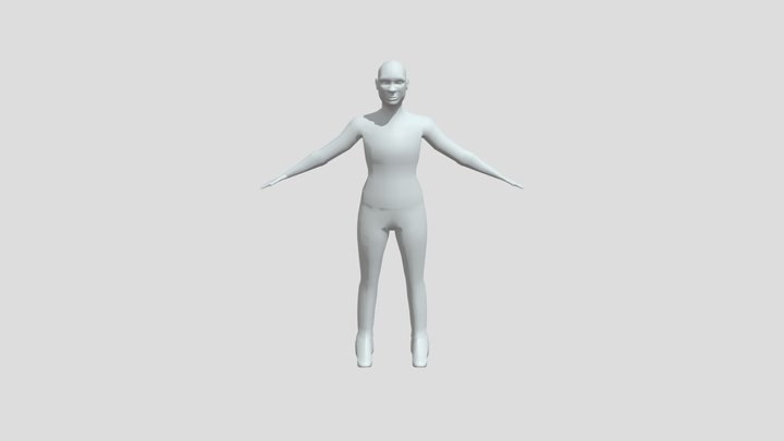 Female Model Assignment 1 3D Model