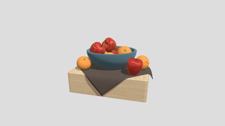 Fruit bowl 3D Model