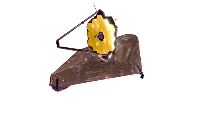 "James Webb Space Telescope" 3D Model