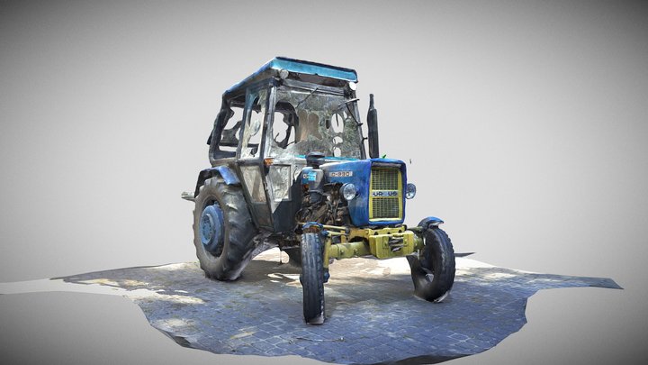 URSUS C-330 Tractor 3D Model