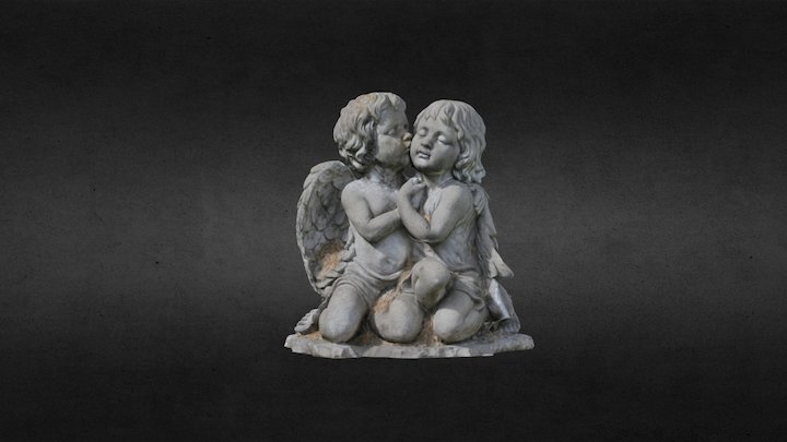 Two Angels 3D Model