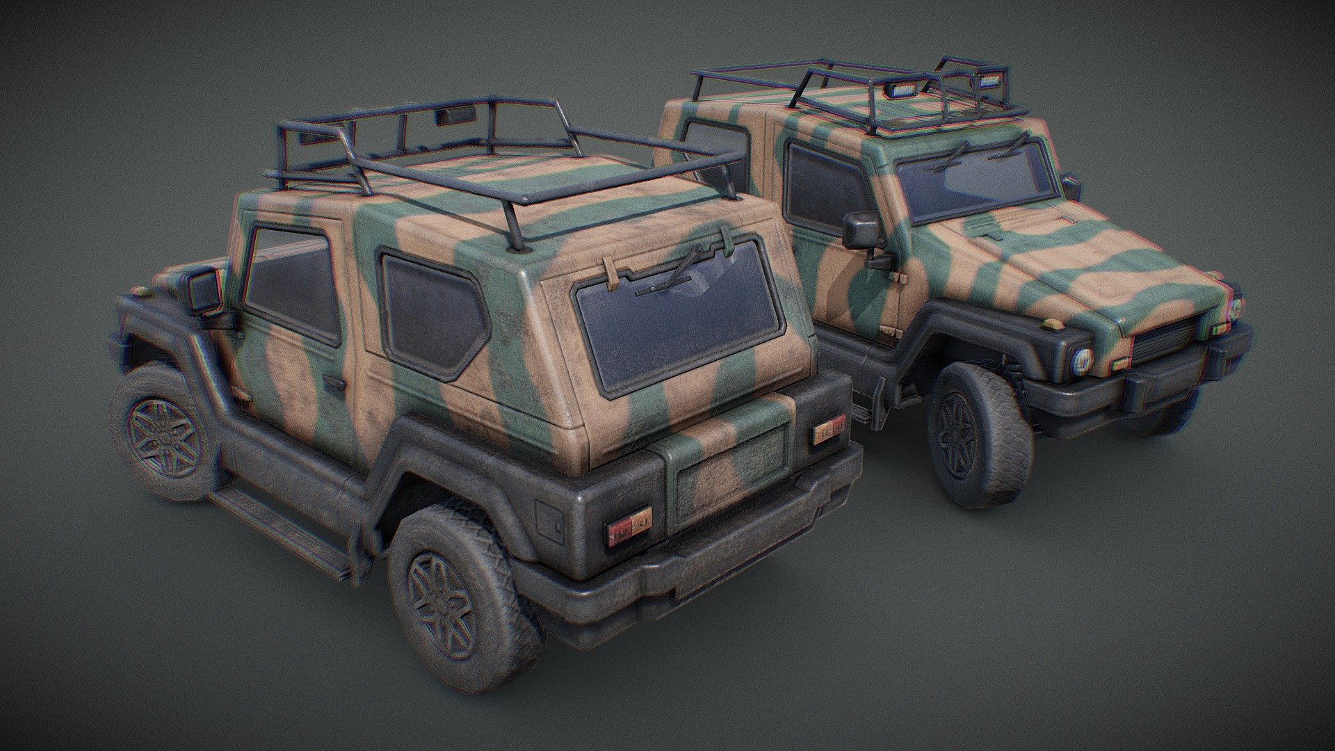 ZET JEEP COUPE (BRAZIL CAMO)