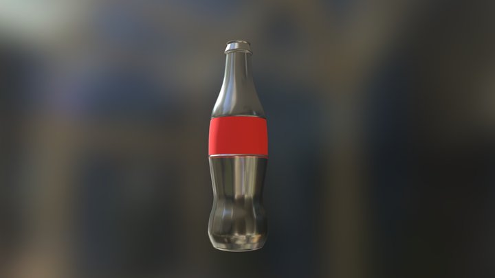 Coca Cola Bottle 3D Model