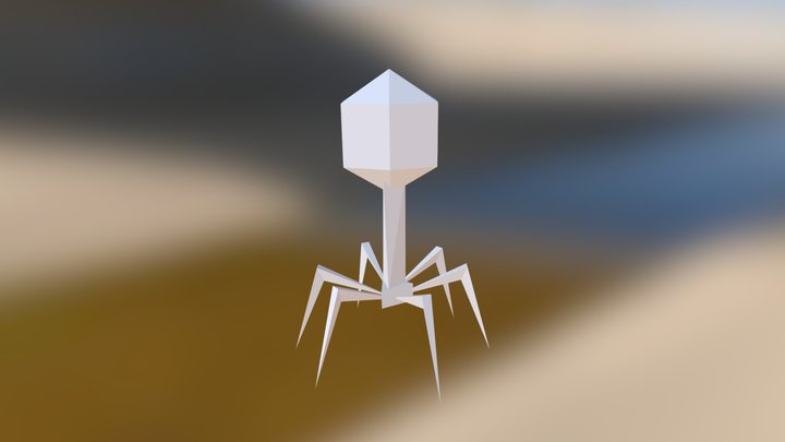 Virus T4 3D Model