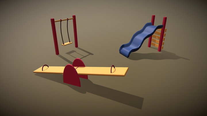 Playground 3D Model