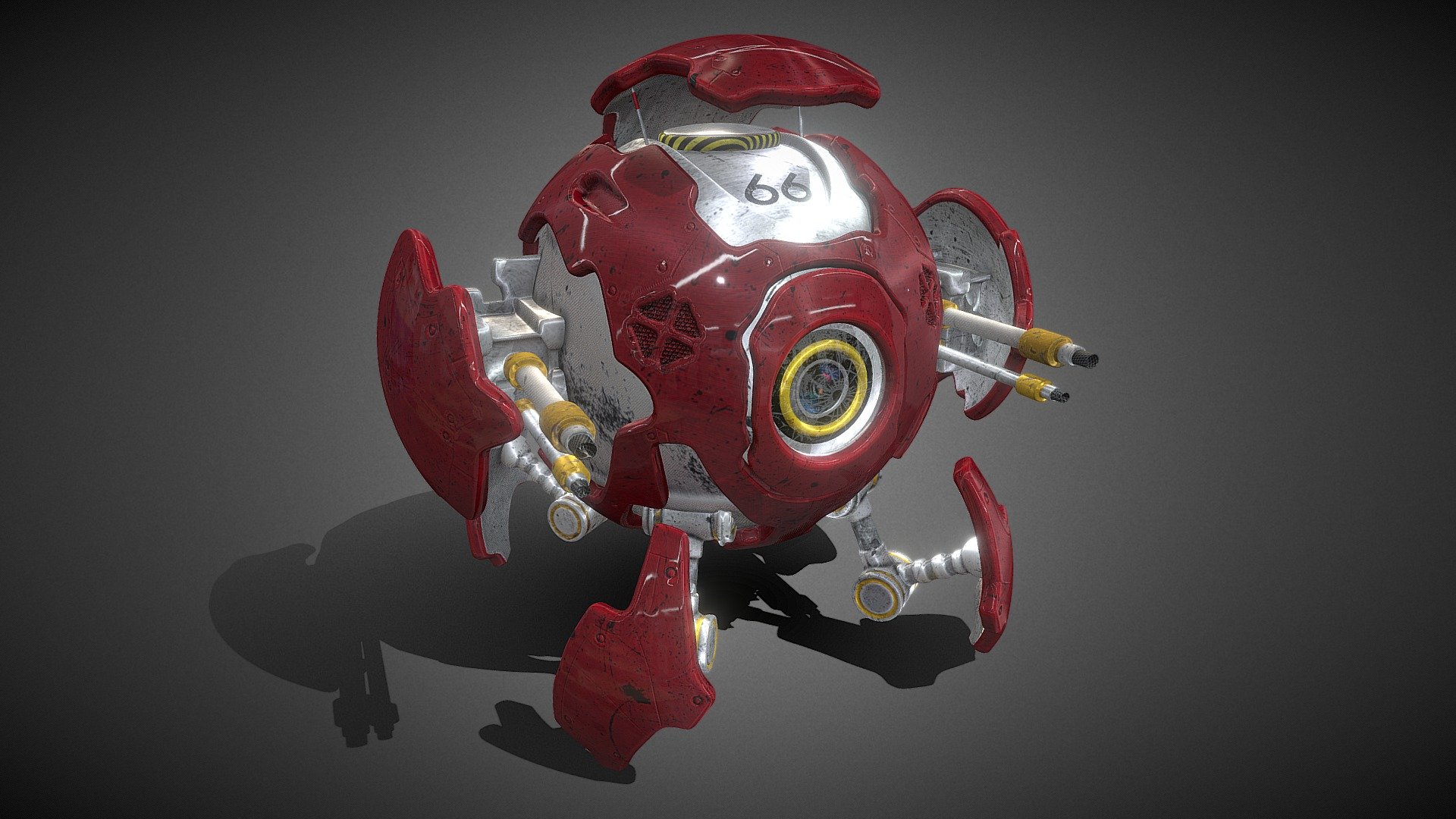 BALL RBT - 3D model by MAC4DM [f9e7b4c] - Sketchfab