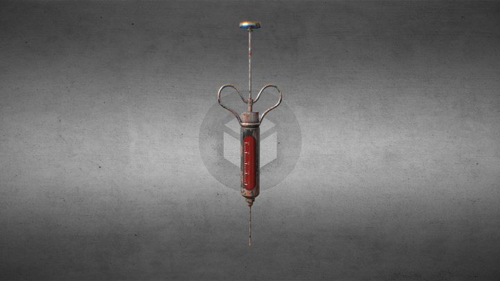 Hunt Showdown Vitality Shot 3D Model
