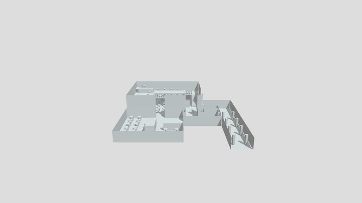 Restaurant Lvllayout 3D Model