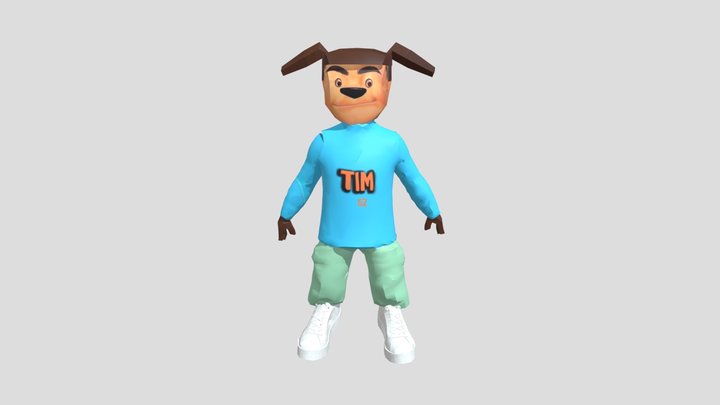 Тимоха Шалун Новый 3D Model
