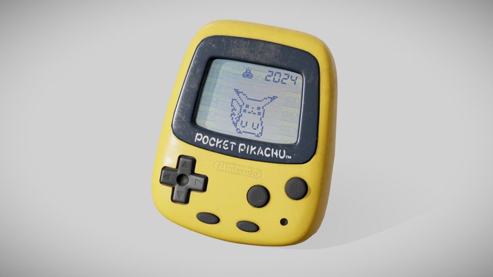 Pocket pikachu 3D Model