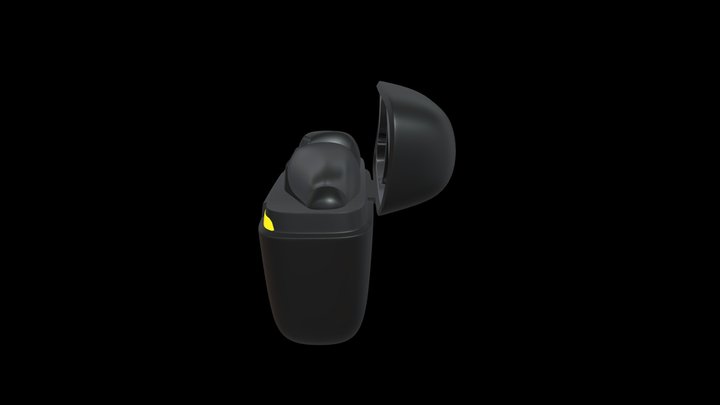 gaming earphones 3D Model