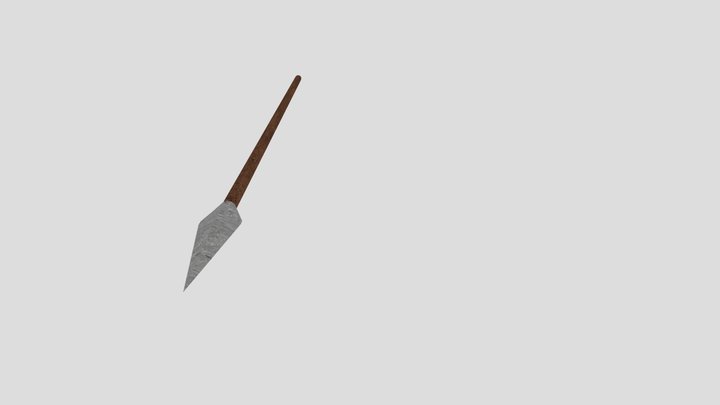 RomanSpear 3D Model