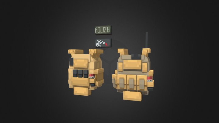 Tactical armor vests 3D Model