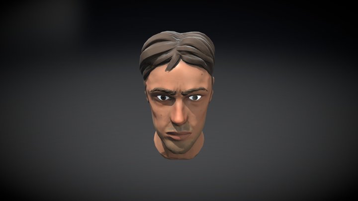 First Face 3D Model