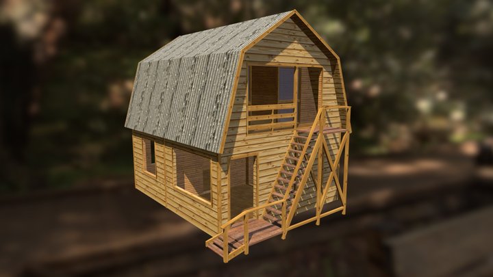 Dachniy House 3D Model