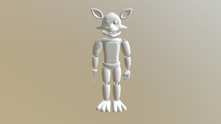 F Na F 2 Unwithered Foxy 3D Model