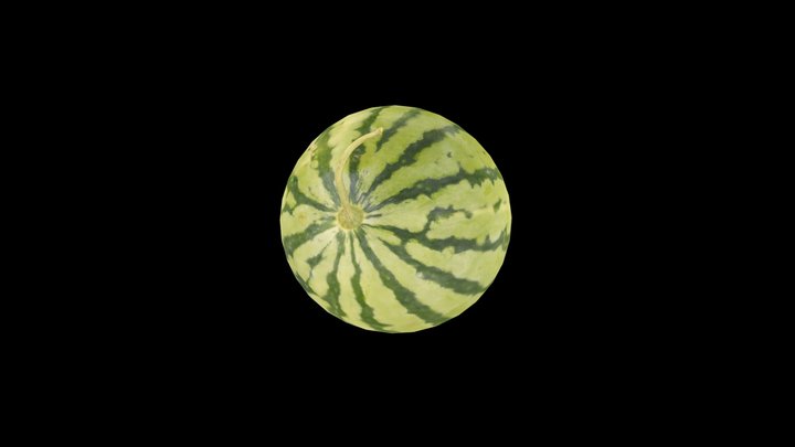 Watermelon 3D Model