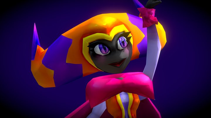 Zelly the Nightmaren 3D Model