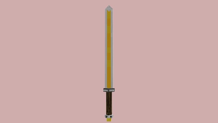 [Minecraft] Model Sword 3D Model