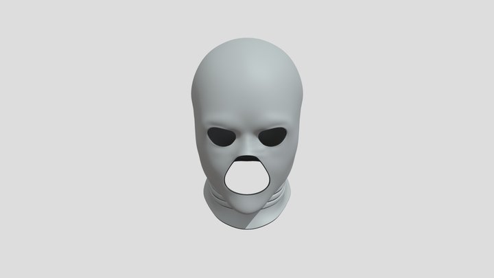 Mascara Táctica 3D Model