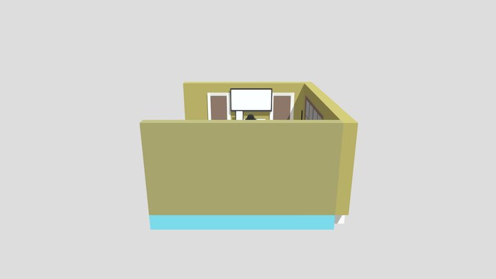 Room Diorama(Final Fit) 3D Model