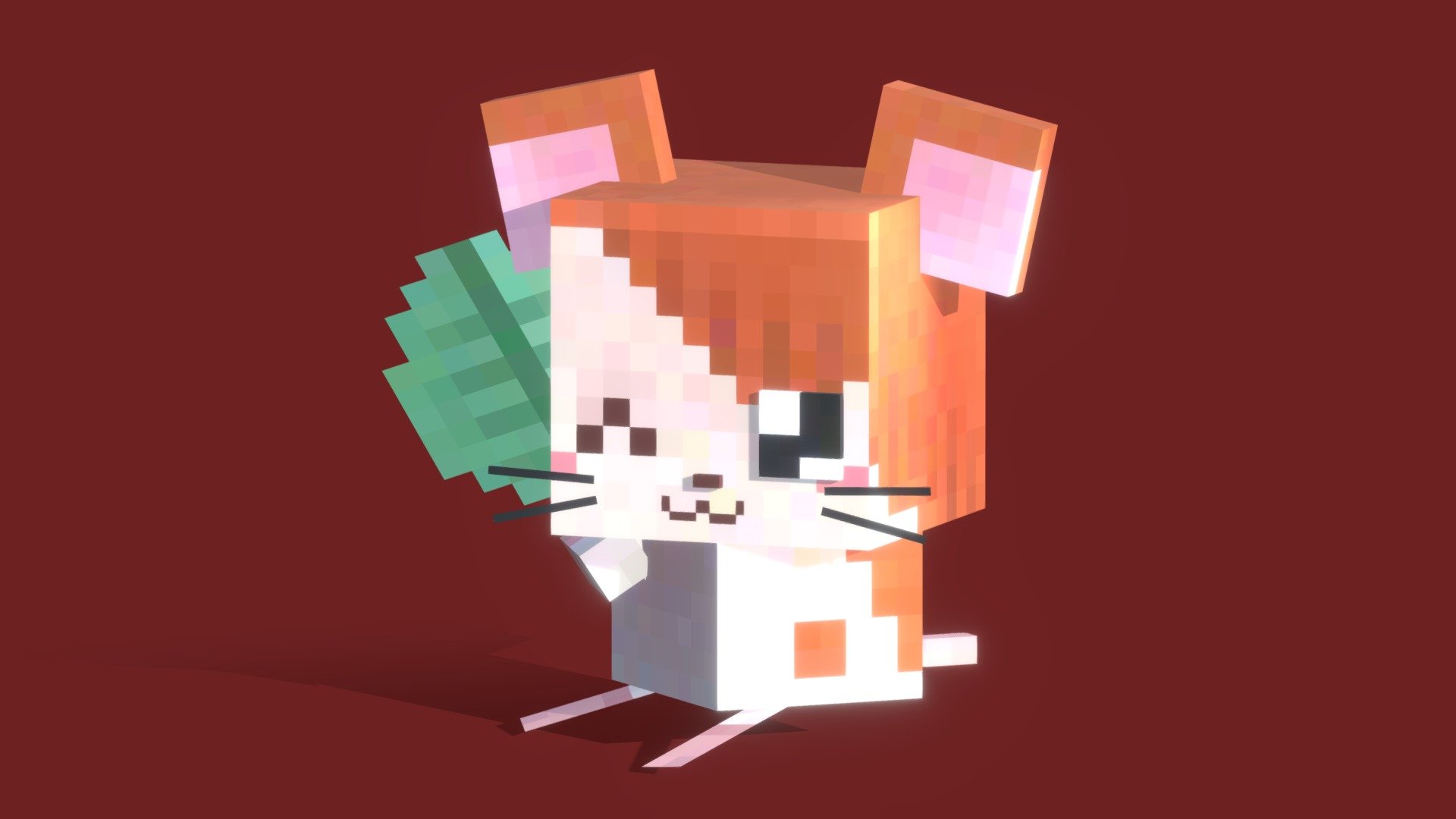 Hamtaro - 3D model by PauKuma [f9f357a] - Sketchfab