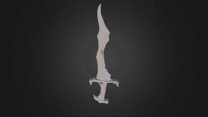 CurvyDagger 3D Model