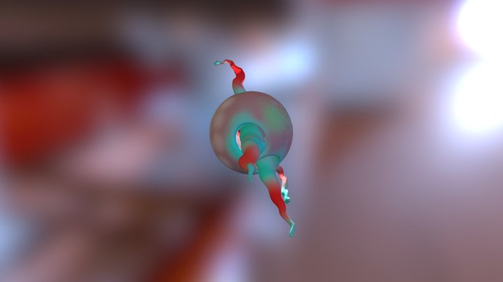 SPACE MONSTER 3D Model