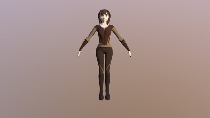 KNB217 Assessment Two: High Poly Human Character 3D Model